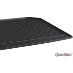 Original Gledring Premium Gummi Kofferraummatte - AUDI Q3 8U (Oberer Boden mit Kofferraum-Paket, mit Netz) 2011-2019
